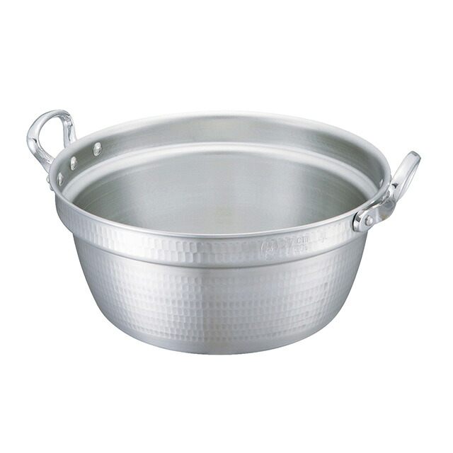 中尾アルミ ニューキング 料理鍋 33cm 11.0L（017016）07-0083-0904料理鍋 調理用鍋 両手鍋 アルミ 電磁調理器対応