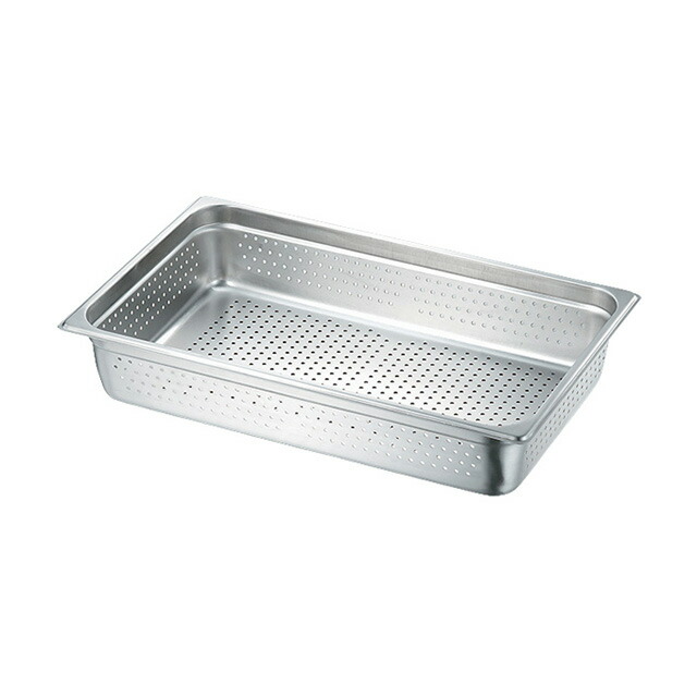 2枚　ホテルパン 穴あき 1/2 深さ65mm 2枚 ホテルパン 穴あき 1/2 深さ65mm 穴あきホテルパン 2