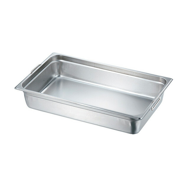 KO ホテルパン2 フック付 100mm 1/1（032155）07-0132-0209テーブルパン バット ビュッフェ 保温容器｜ANNON キッチン・業務用食器