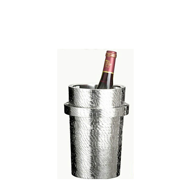 大阪錫器 ワインクーラー さざなみ（WC-SZ）和風 伝統 工芸 ハンドメイド ギフト