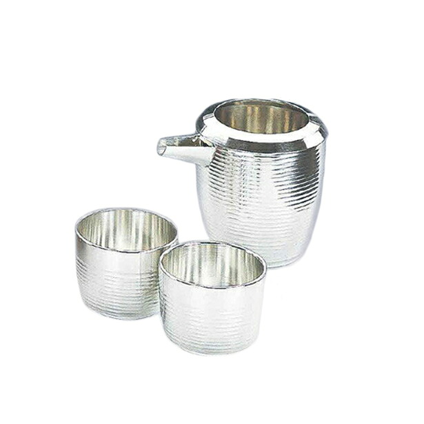 大阪錫器 片口セット 磨 筋入（KK-MS）ハンドメイド 伝統 工芸 ハンドメイド ギフト｜ANNON キッチン・業務用食器