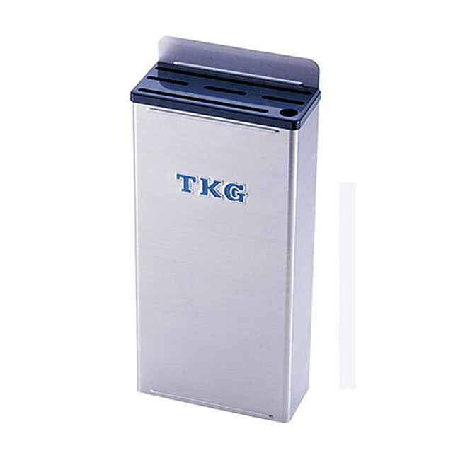 TKG18-8 プラ板付カラーナイフラック 小 Bタイプ 黒（AHU666）1-0387-0506｜ANNON キッチン・業務用食器