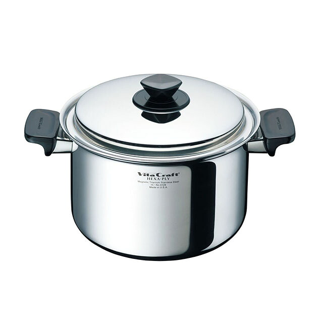 ビタクラフト ヘキサプライ 両手鍋深型 No.6125（ALY8501）1-0052-0201｜ANNON キッチン・業務用食器