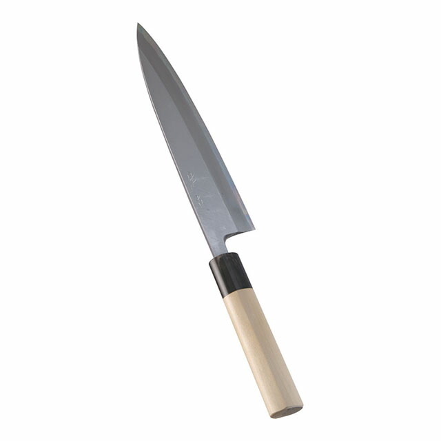 SA 佐文 身卸 木製サヤ付 21cm（ASB14021）1-0298-0502和包丁 和庖丁 身卸包丁 包丁 ナイフ