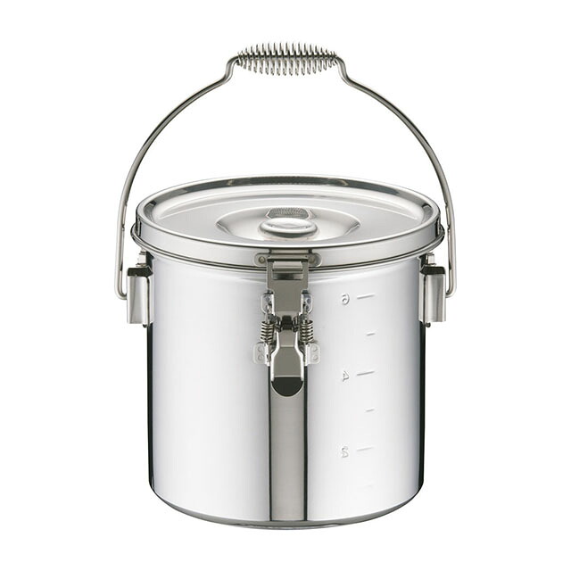KO 19-0 電磁調理器対応 スタッキング給食缶 21cm（ASYG603）1-0191-0603