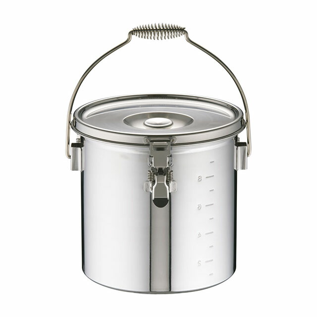 KO 19-0 電磁調理器対応 スタッキング給食缶 24cm（ASYG604）1-0191-0604