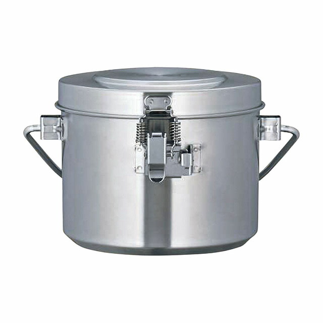 100％品質 楽天市場】SA18-8 吊付（ASY09006）1 6L フック付 ダブル汁食缶 保存容器・ケース