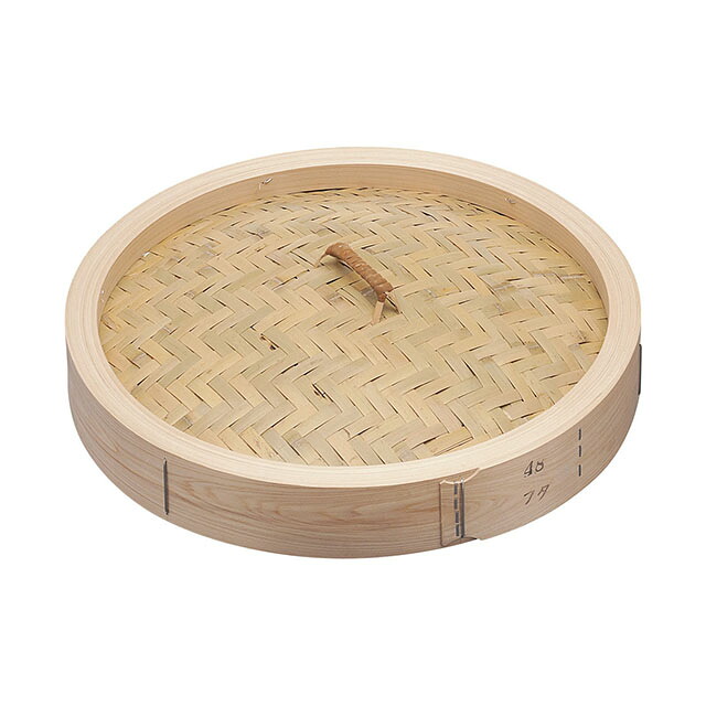 桧 中華セイロ 蓋 48cm （ATY18048）1-0413-0110