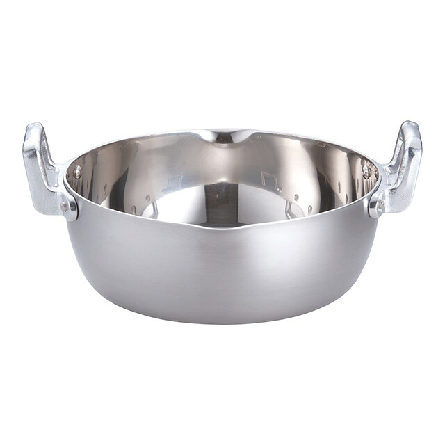 クラッド鋼 両手雪平鍋 27cm（AYK6901）1-0042-0201｜ANNON キッチン・業務用食器