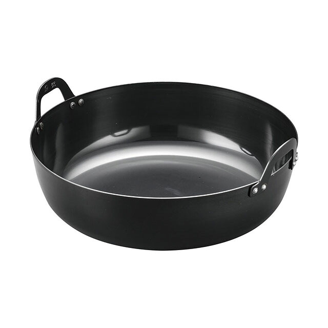 SA鉄 厚板揚鍋 36cm(AAG09036)1-0432-0404|ANNON キッチン・業務用食器