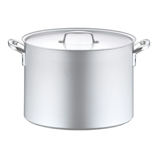 アルミ プロセレクト 半寸胴鍋 目盛付 45cm（AHV6145）1-0030-0610