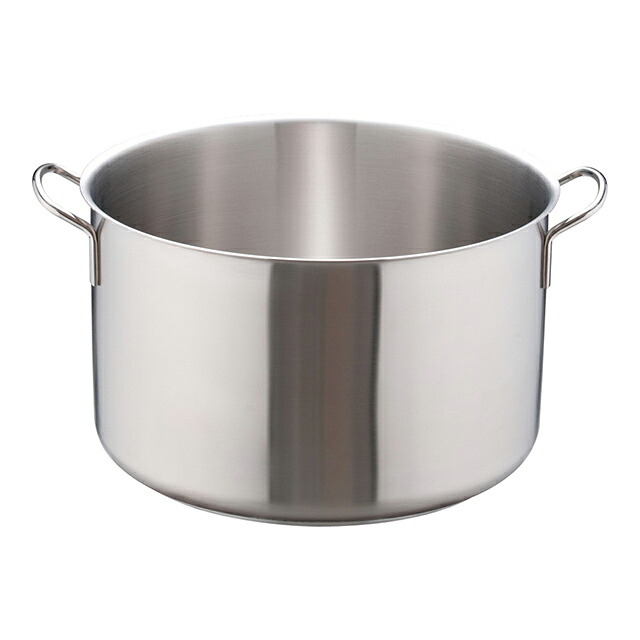 ムラノ インダクション 18-8 半寸胴鍋 蓋無 45cm（AHVA308）1-0005-0208 33,176円