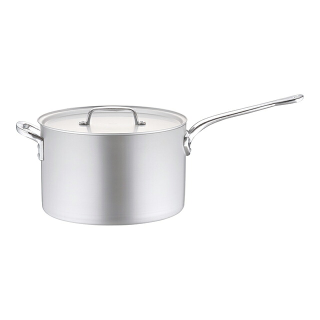 アルミ プロセレクト 片手鍋 目盛付 36cm（AKT8036）1-0030-0808
