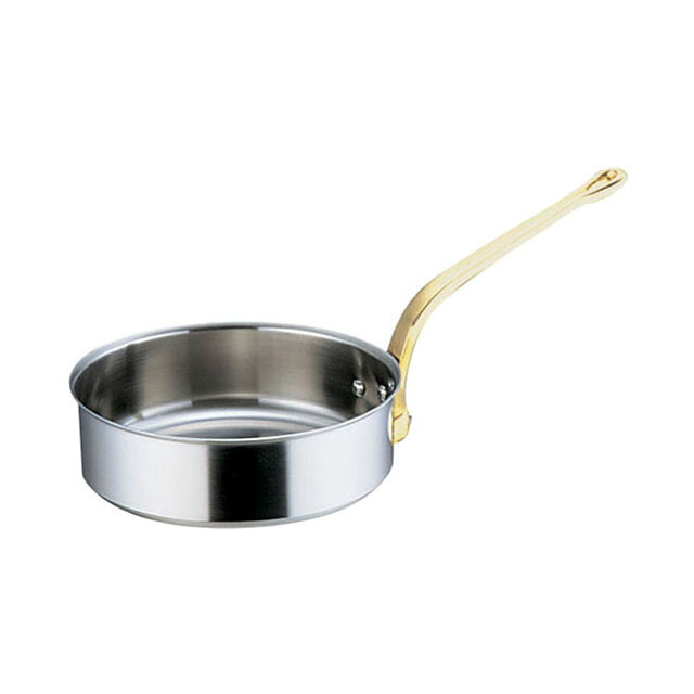 SAスーパーデンジ ソテーパン 蓋無 15cm 《新型ハンドル》（AST9701）1-0013-0501｜ANNON キッチン・業務用食器
