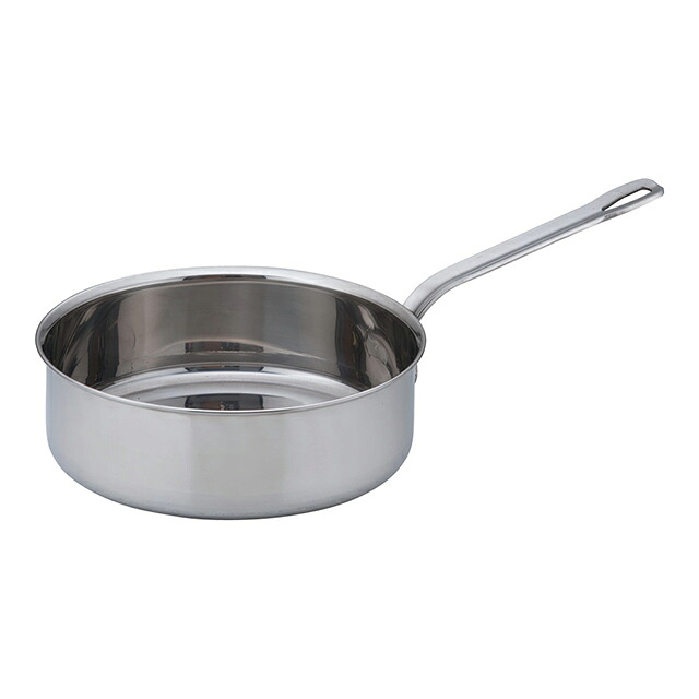 SAパワー・デンジ ソテーパン 蓋無 24cm（ASTF924）1-0011-0504｜ANNON キッチン・業務用食器