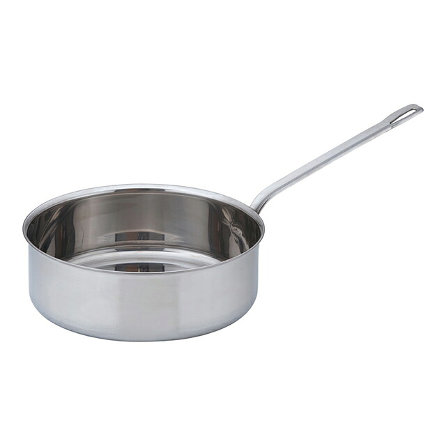 SAパワー・デンジ ソテーパン 蓋無 27cm(ASTF927)1-0011-0505|ANNON キッチン・業務用食器