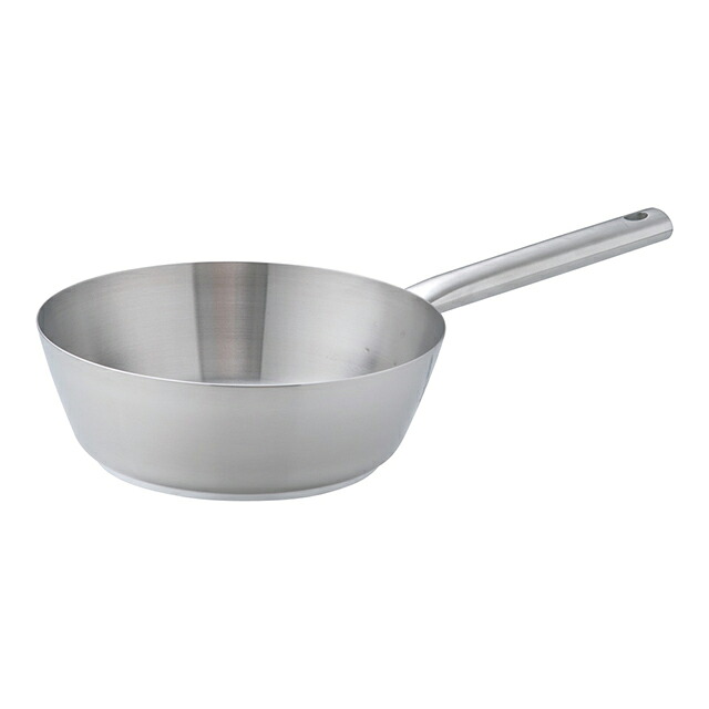 ムラノ インダクション 18-8 テーパーパン 24cm（ATC4504）1-0006-0304｜ANNON キッチン・業務用食器
