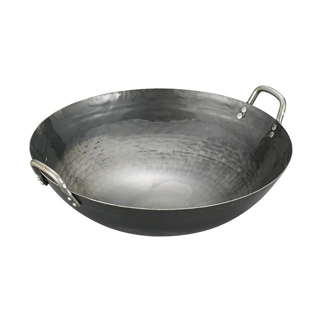 山田 鉄 打出中華鍋 36cm（ATY9336）1-0425-0604
