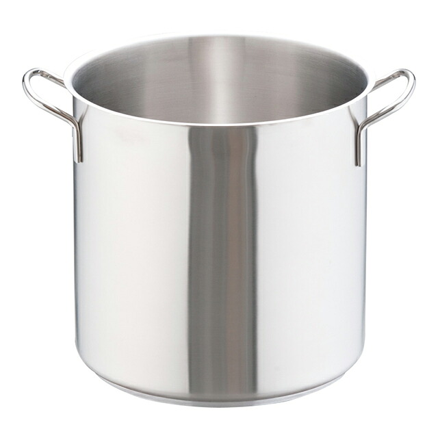 ムラノ インダクション 18-8 寸胴鍋 蓋無 36cm(AZV7706)1-0005-0106|ANNON キッチン・業務用食器