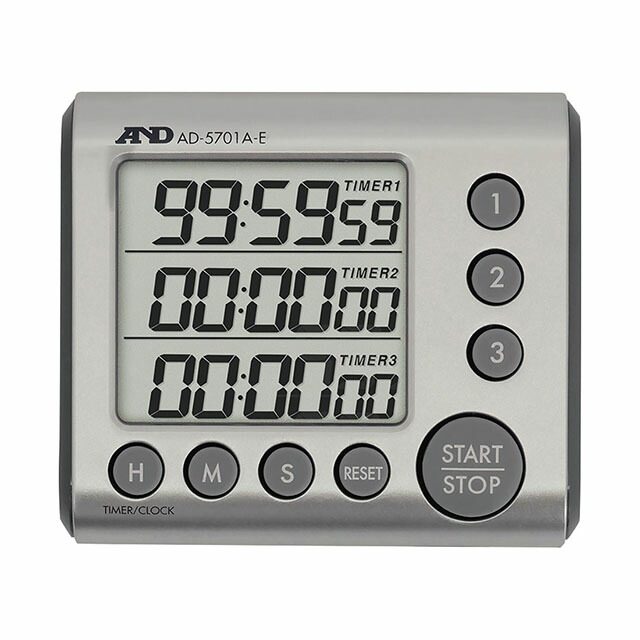 A＆D 3チャンネル100時間タイマー AD-5701A-E（BTIE401）1-0612-1001画像