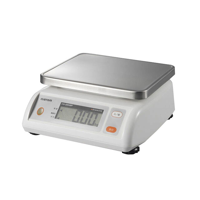 カスタム デジタル防水はかり CS-20KWP(BHKA605)1-0602-0705|ANNON キッチン・業務用食器