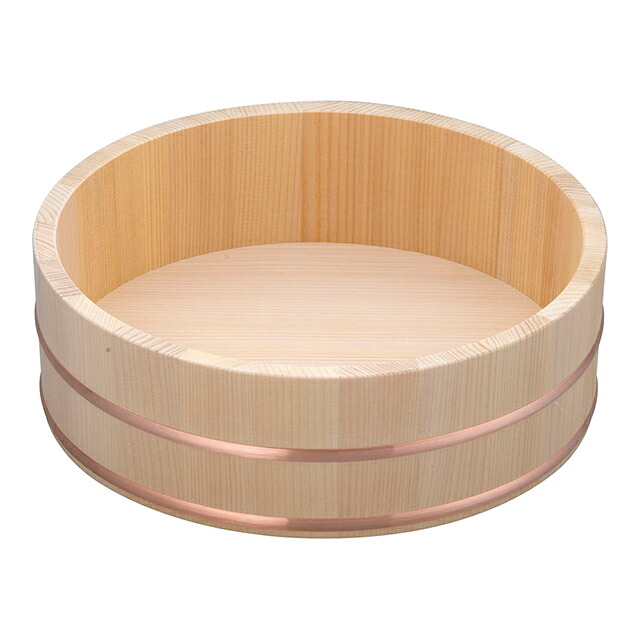 木製 銅箍 飯台 サワラ材 27cm（BHV01027）1-0538-0102 6,098円