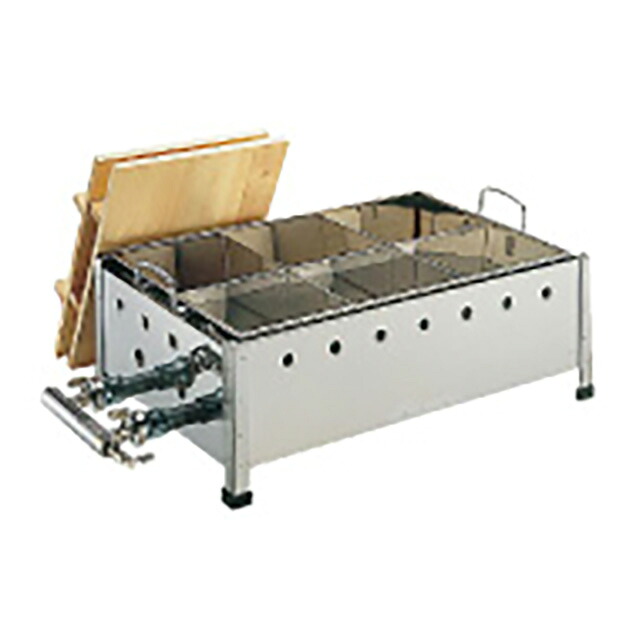 18-8 直火式おでん鍋 OJ-15 尺5寸 LPガス（EOD2004）1-0829-0303｜ANNON キッチン・業務用食器