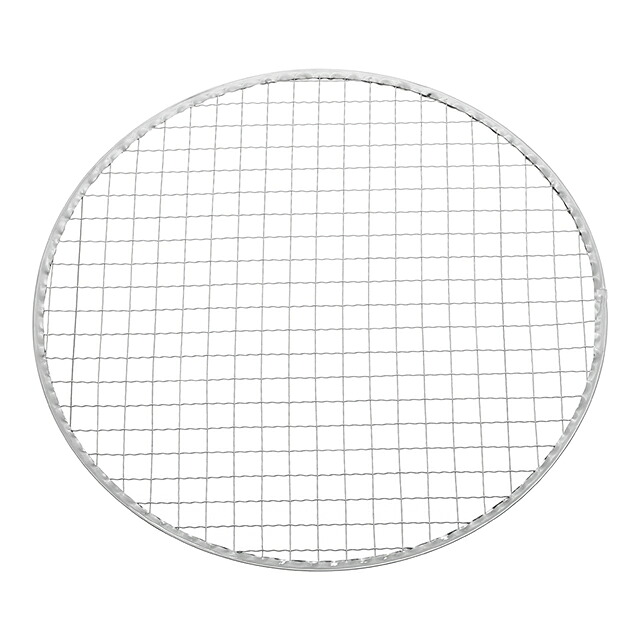 使い捨て丸焼網 亜鉛引 200枚入 28cm(QTK3603)1-0781-1303