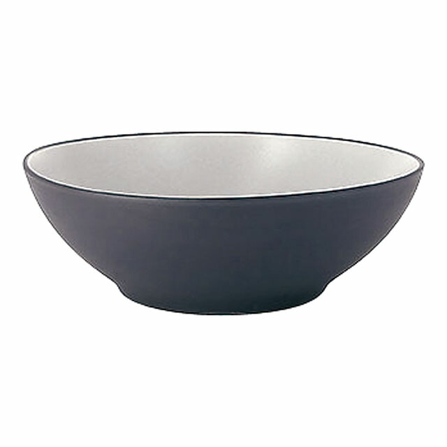エキノクス クーププレート 19cm 649577 ペッパー（RRB4901）1-2315-0801｜ANNON キッチン・業務用食器
