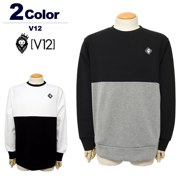 DEVEREUX GOLF デヴァローデバローゴルフリブモックネック DEVEREUX GOLF デヴァローデバローゴルフリブモックネック