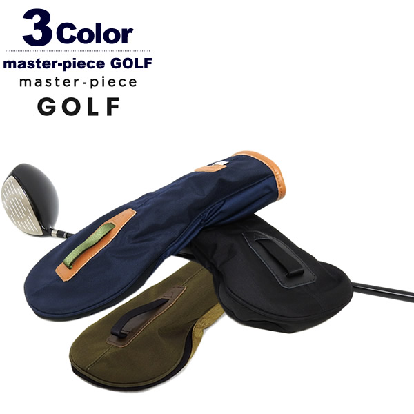 マスターピースゴルフ ドライバー用 ヘッドカバー メンズ レディース コーデュラナイロン 撥水 master-pieceGOLF No02636