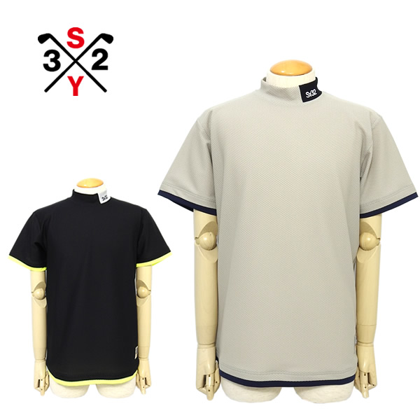 楽天市場】SY32 by SWEET YEARS 半袖 モックネックシャツ メンズ 11305