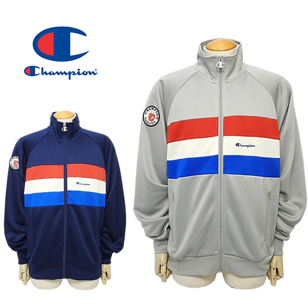 【30%OFF】チャンピオン メンズ トラックトップ ジャージ レトロスポーツ ゴルフウェア 吸水速乾性 ストレッチ性 CHAMPION C3-B608 25s セール SALE｜PALM　SPRINGS