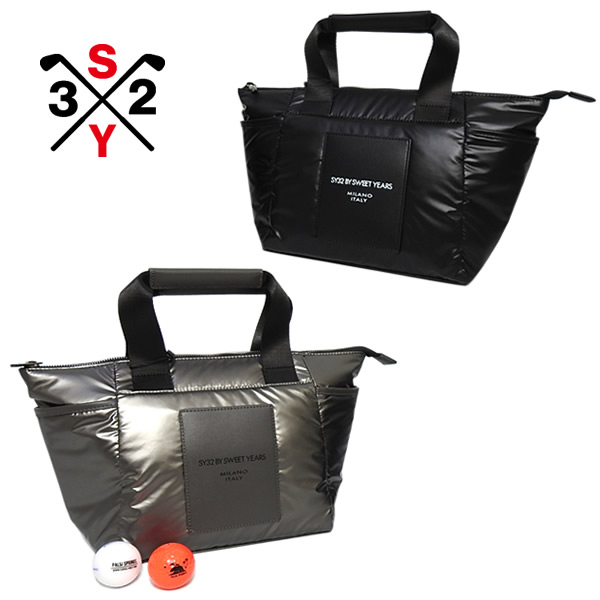 SY32 ゴルフ メンズ レディース カートバッグ トートバッグ 撥水 ロゴ レジャー スポーツ SY32BYSWEETYEARS SYG-25SG13 2025春夏