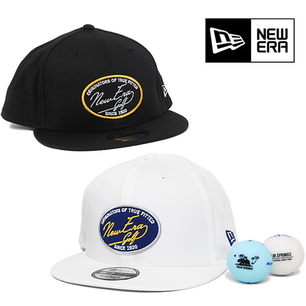 ニューエラゴルフ 帽子 キャップ メンズ 9FIFTY ストレッチコットン 手洗い可能 オーバルロゴ 刺繍 NEWERA StretchCottonWashable 2025秋冬
