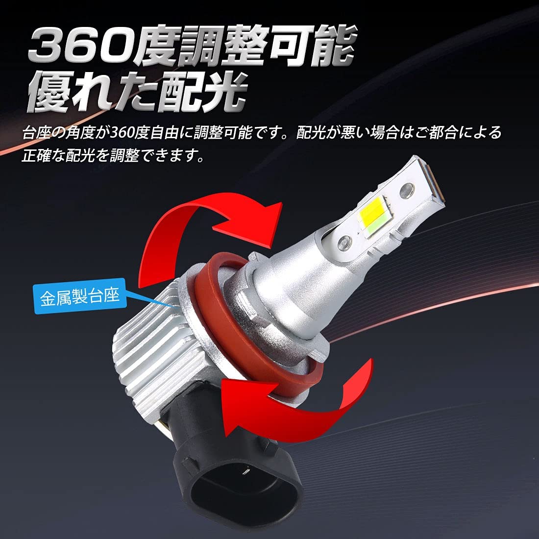 超歓迎された】 H8 H11 H16 フォグランプ LED ホワイト ブルー イエロー 3色
