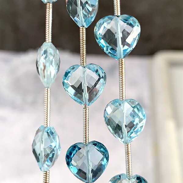 楽天市場】非常に濃色 ロンドン ブルートパーズ ルース 三角 AAA