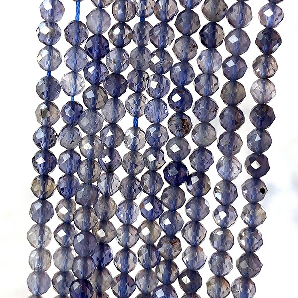 天然石　アイオライト 天然アイオライト 0.76ct 【青菫色】 濃厚