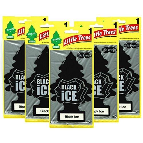 Little Trees リトルツリー ブラックアイス BIGサイズ【 X-tra Strength Black Ice】5枚組 [並行輸入品]画像