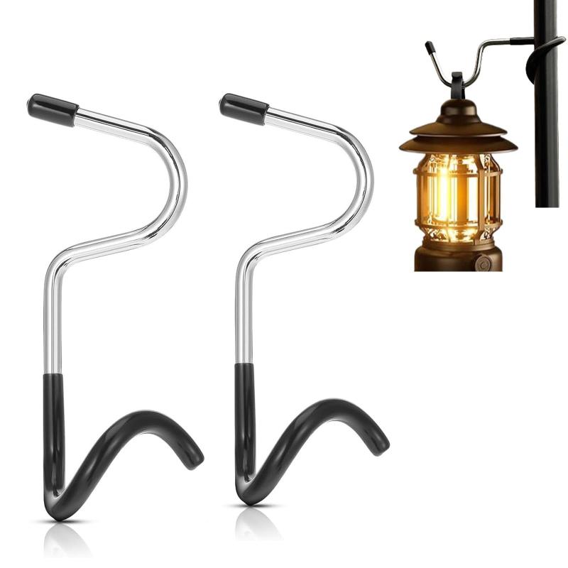 楽天市場】ランタンハンガー 4本セット 屋外ガスランプフックキャンプ