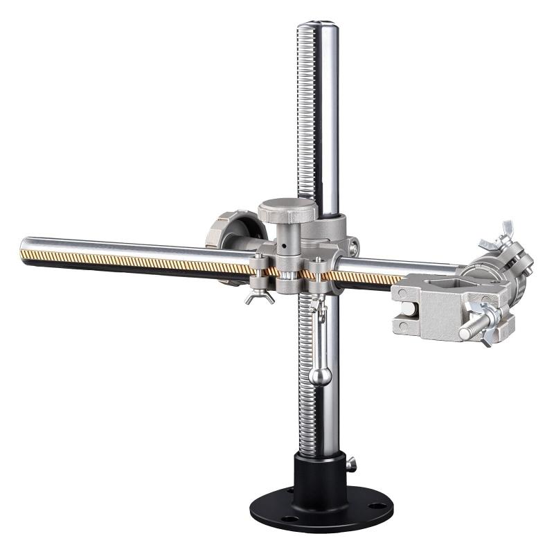 NODIBRO 溶接トーチブラケット 300mm*330mm 耐熱材料 安定性 V型クランプ ストローク調整可能 溶接トーチホルダー 溶接ポジショナーホルダー