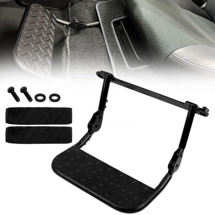 楽天市場】 助手席 折畳める フットレスト カバー付き ハイエース