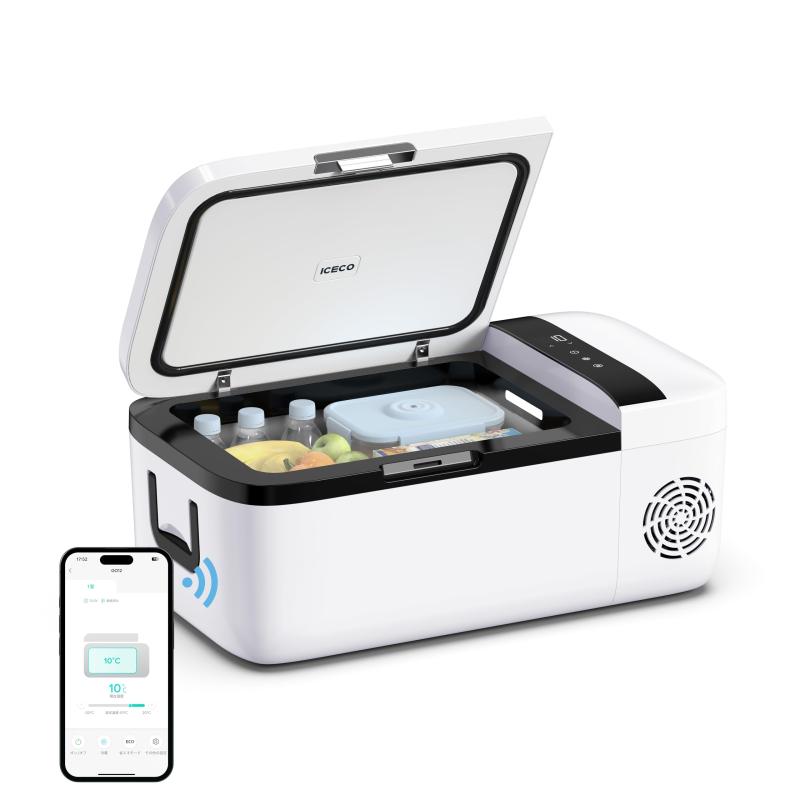 楽天市場】ICECO GO12W 車載冷蔵庫 12L -18℃?10℃ 急速冷凍