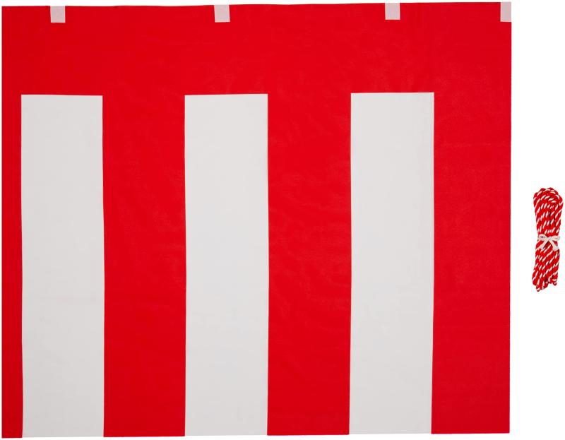楽天市場】紅白幕生地：トロピカル サイズ：180cm×900cm（1