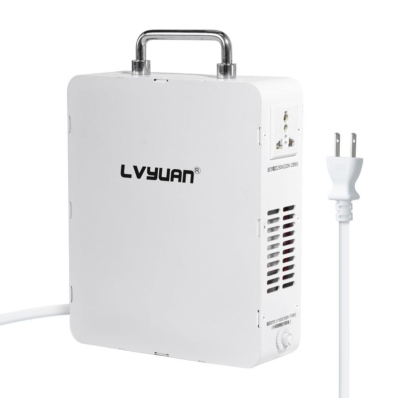 LVYUAN(リョクエン)変圧器 3000W 新タイプおしゃれ 昇圧専用変圧器 昇圧機 ポータブルトランス アップトランス 海外電気製品を使用 電源トランス 100V to 220V ~ 240V 純銅リングコア内蔵 軽|コストマーケット