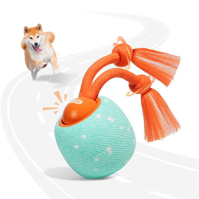 Hoochii × Cheerble 犬ボール 自動 Wicked Ball Rolly ナイルグリーン