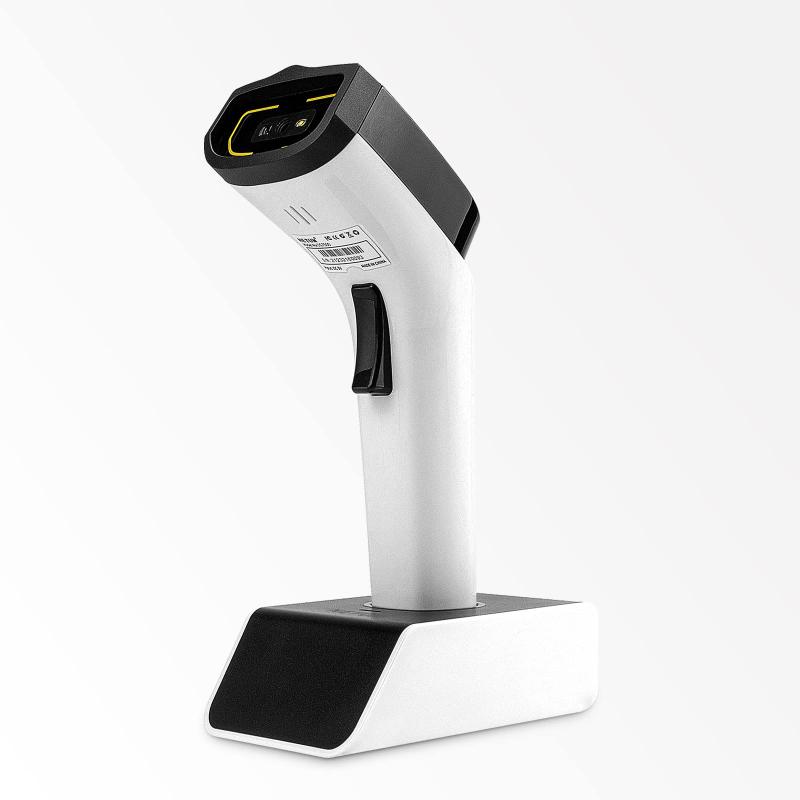 NETUM Bluetooth 無線電話 2D バーコード スキャナ、申し受ける粘土弗付き添い人、ハンズフリー自動小銃かぎ分けるバーコード 読み手 1D 2D QR pdf417 走査 火器、MAC os、Windows、iOS、Android で動くこと-DS75
