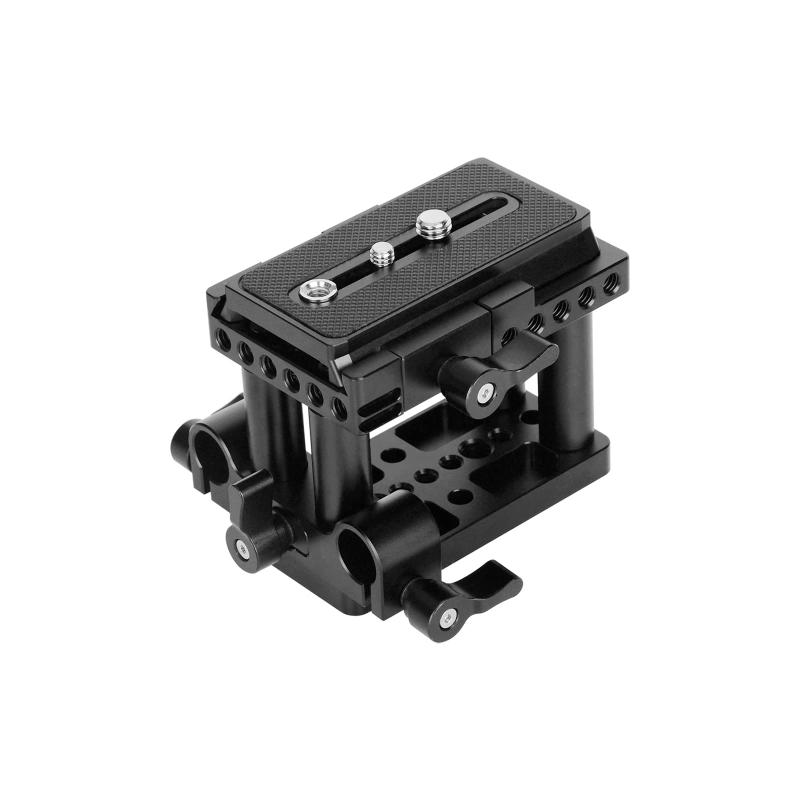 SZRIG クイック リリース マウント ベース QR プレート 1/4" & 3/8" スレッド チーズ プレート付き Manfrotto 標準アクセサリー DSLR カメラ用
