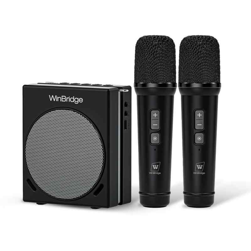 WWINBRIDGE 大音量 ポータブル拡声器 スピーカー ハンドマイク イベント/プロモーション/学校行事/講座などに適用｜コストマーケット