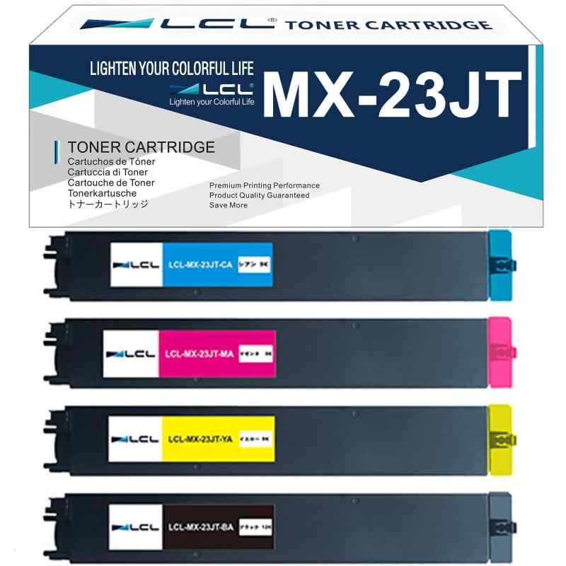 LCL Sharp用 MX-23 MX-23JT MX-23JTBA MX-23JT-BA MX-23JTCA MX-23JT-CA MX-23JTMA MX-23JT-MA MX-23JT-YA (4色セット) 互換トナーカートリッジ 対応機種：MX-｜コストマーケット